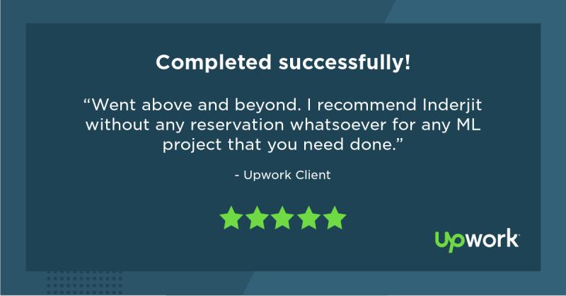 Client testimonial