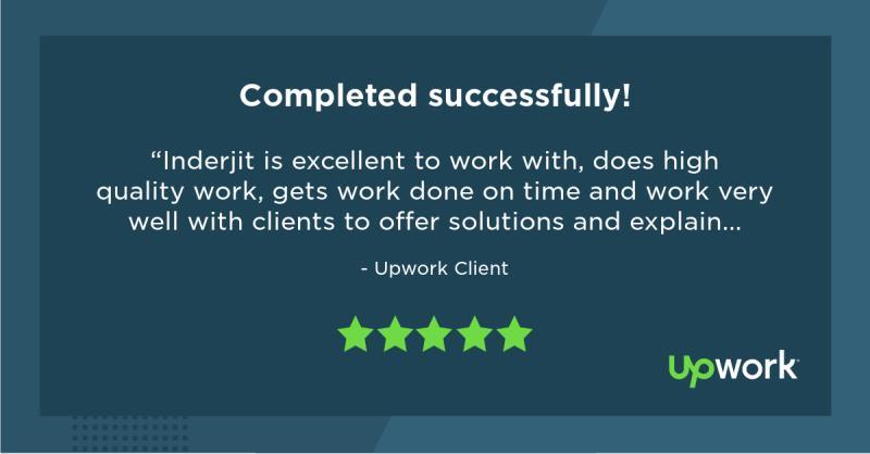 Client testimonial